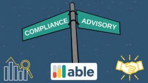 Comparing Compliance to Advisory services.